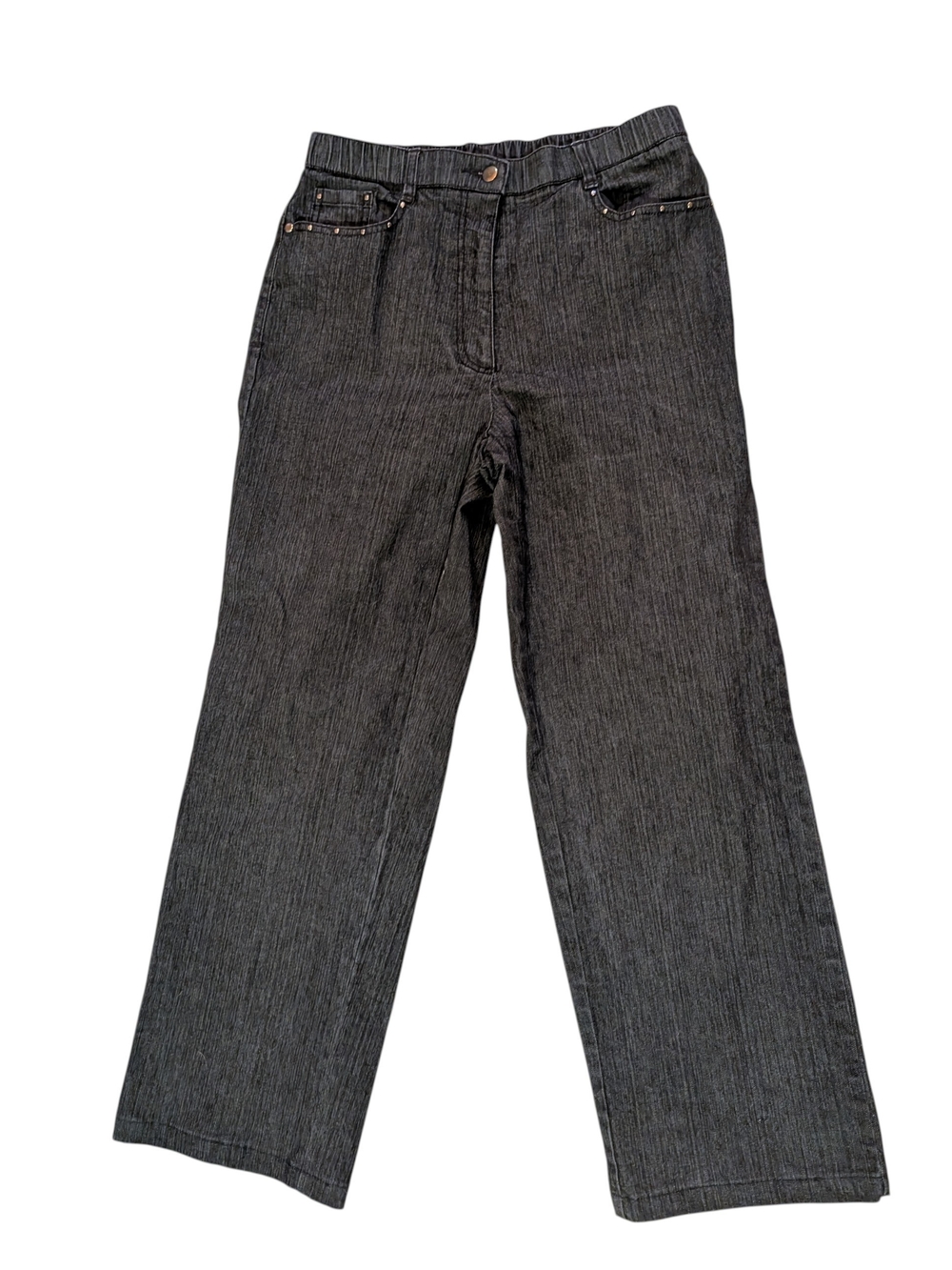 Classic Straight-Leg Women’s Jeans - Black